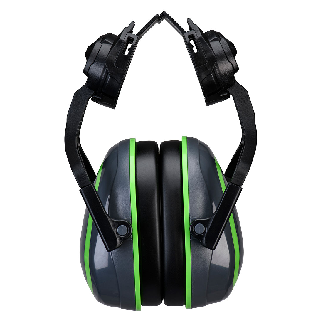 PW03 HV Extreme Ear Defenders Low Clip-On Metal Free Grey/Green
