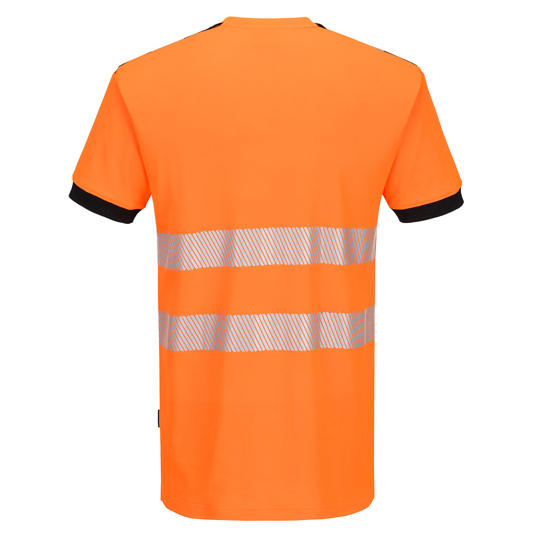 PW318 PW3 Hi-Vis T-Shirt S/S Orange/Black