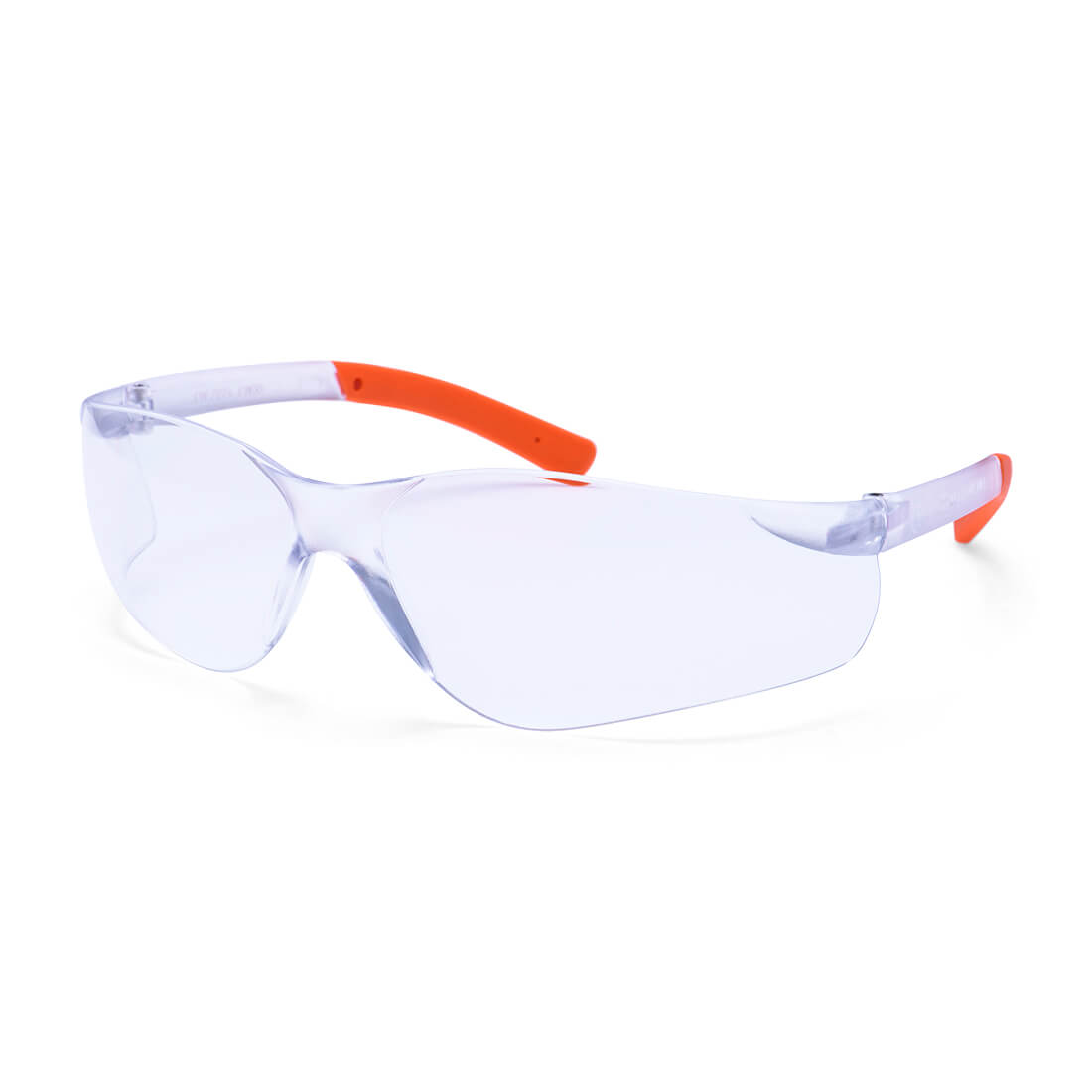 PW38 Pan View Safety Glasses Clear/Orange PW38 Pan View Safety Glasses Clear/Orange