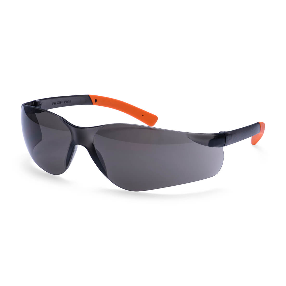 PW38 Pan View Safety Glasses Smoke/Orange