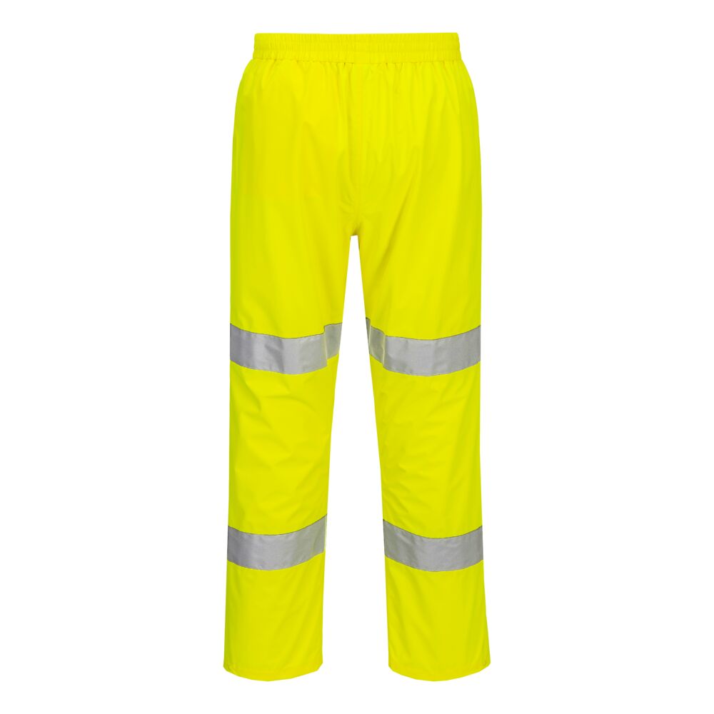 S165 Hi-Vis Lightweight Packable Trousers Yellow