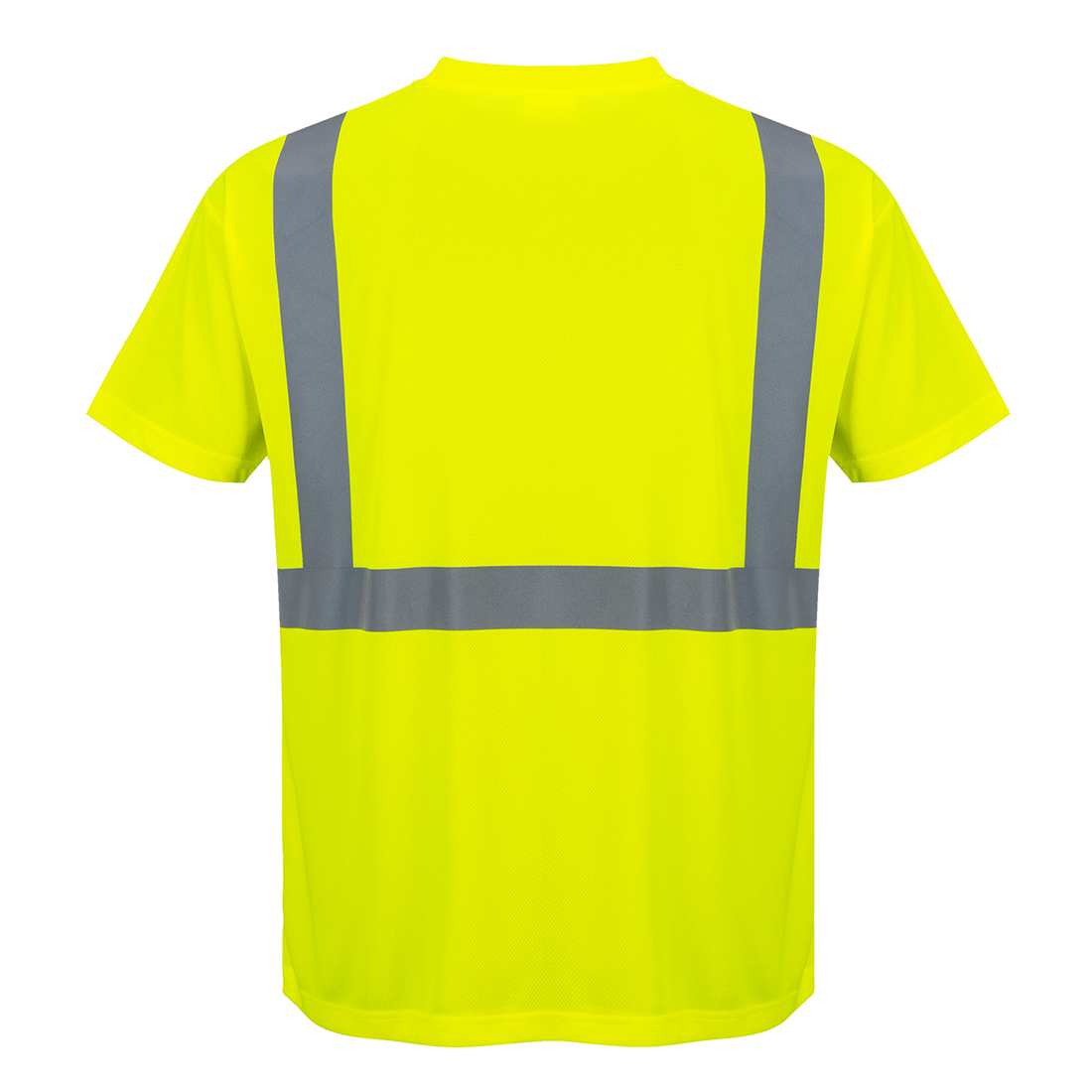 S190 Hi-Vis Pocket T-Shirt S/S Yellow