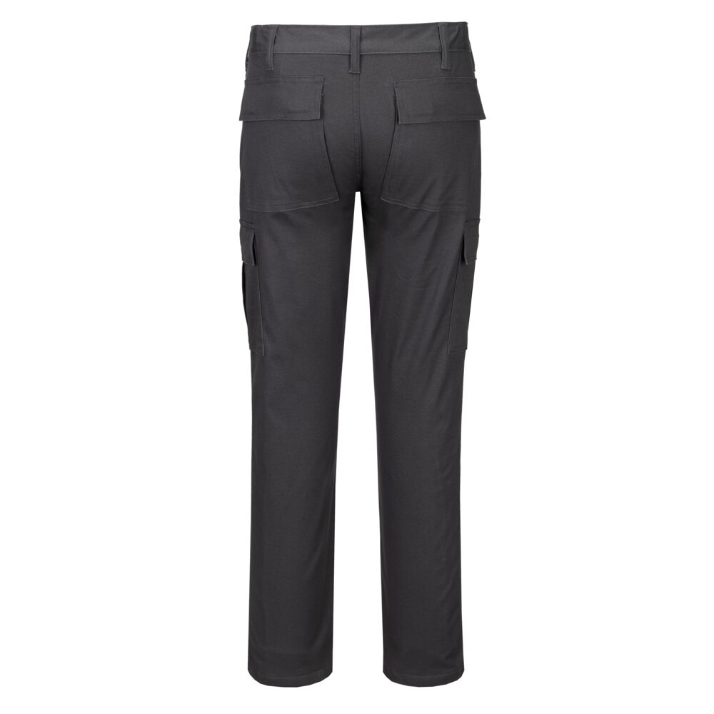 S231 Stretch Slim Fit Combat Trousers Metal Grey