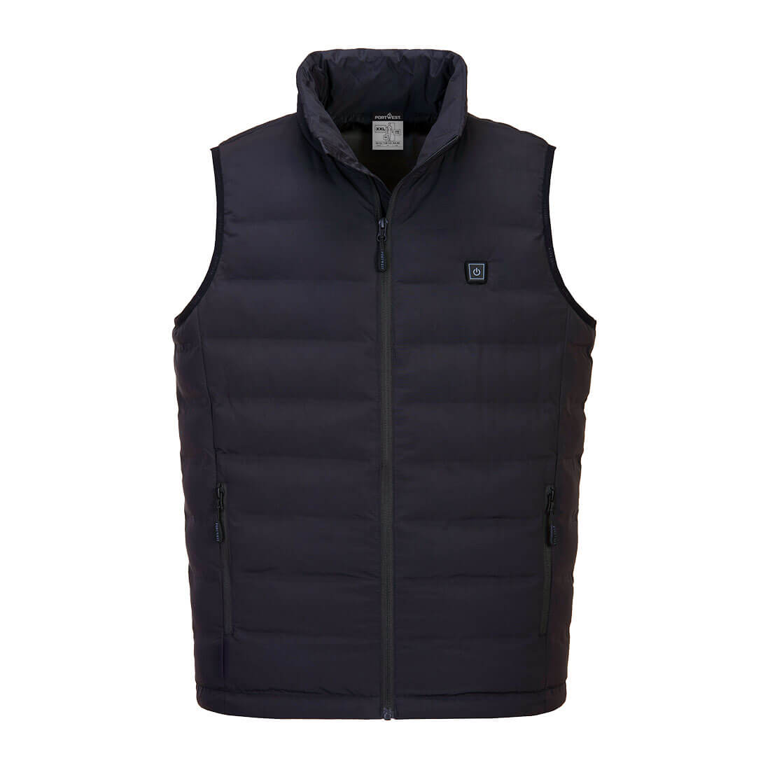 S549 Ultrasonic Heated Tunnel Bodywarmer Navy