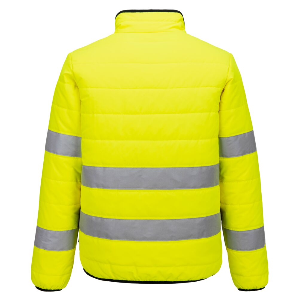 S617 Hi-Vis Baffle Jacket Yellow/Black