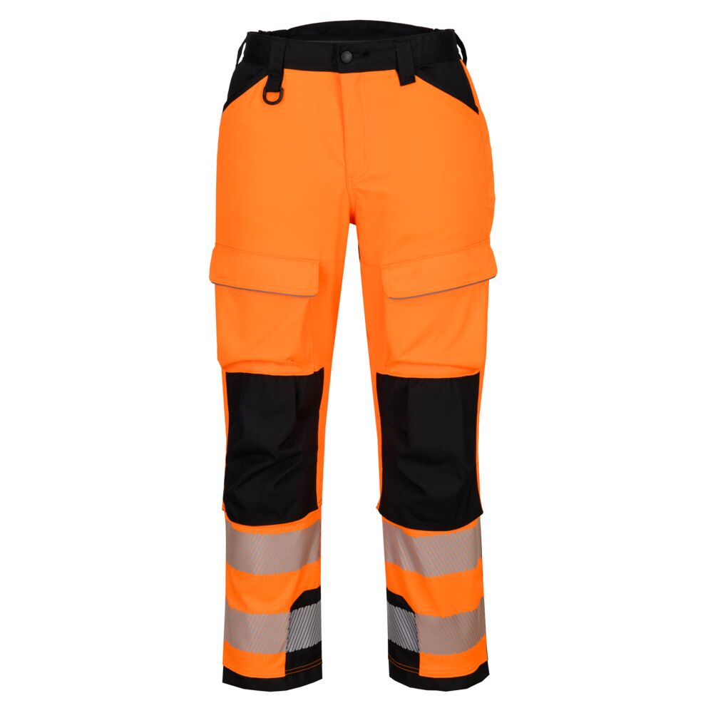 T142 PW3 Hi-Vis Harness Trouser Orange/Black