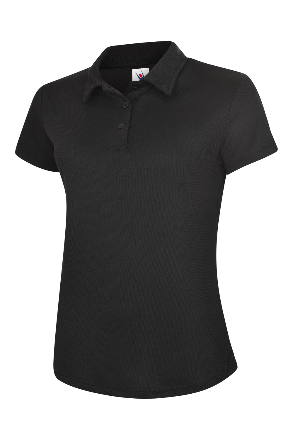 UC128 Black Ladies Ultra Cool Workwear Poloshirt