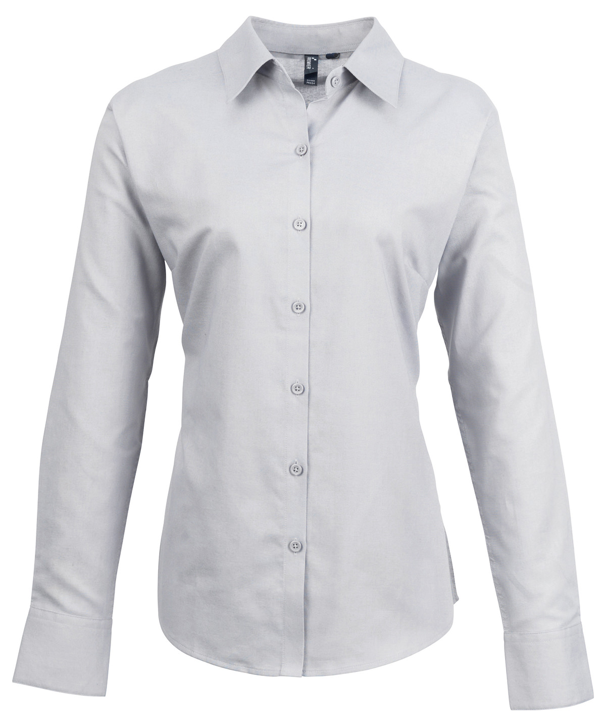 PR334 Women’s signature Oxford long sleeve shirt Grey