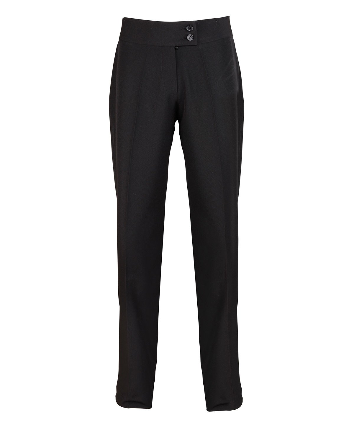 PR536 Iris straight leg trousers Black