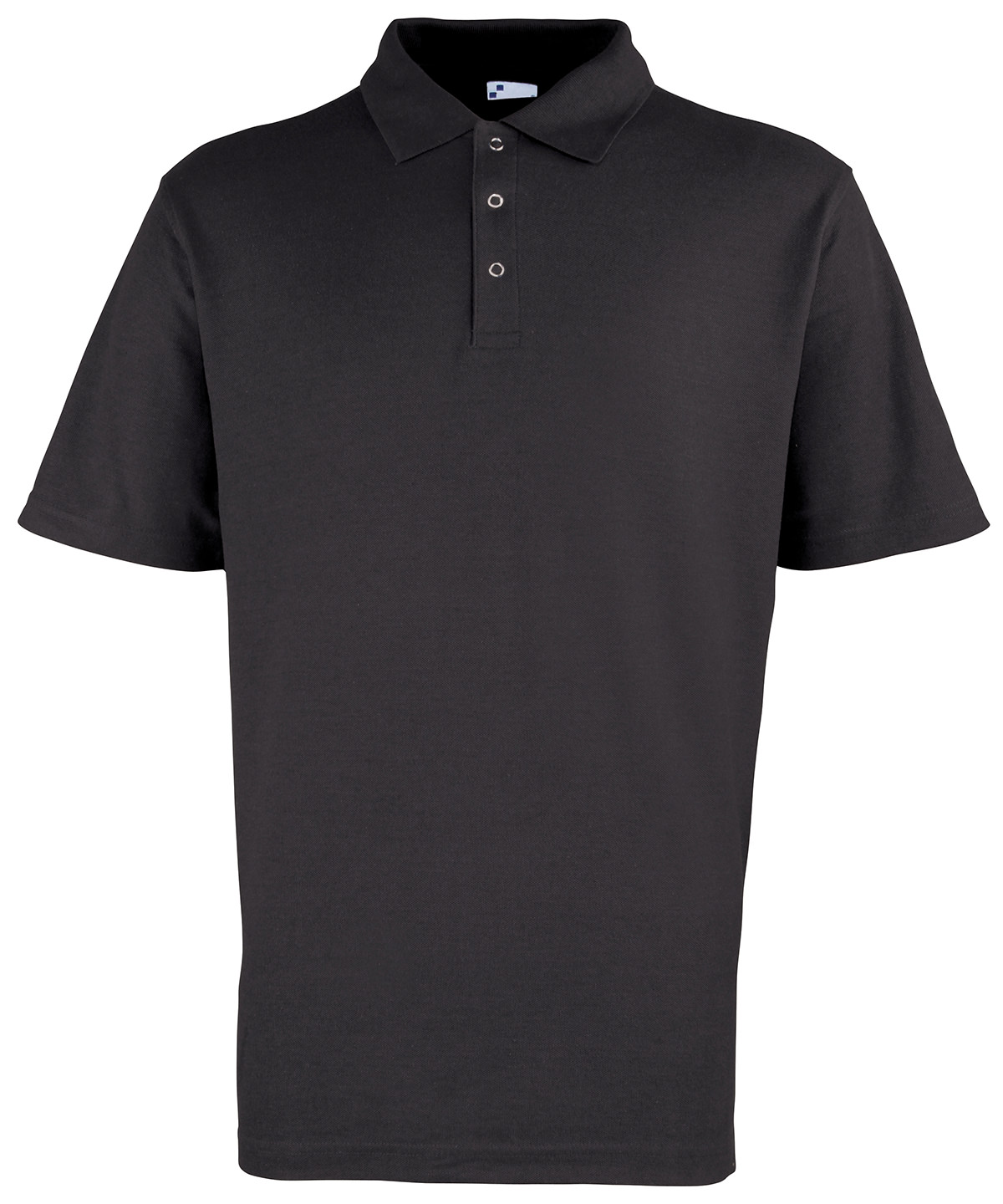 PR610 Stud polo Black