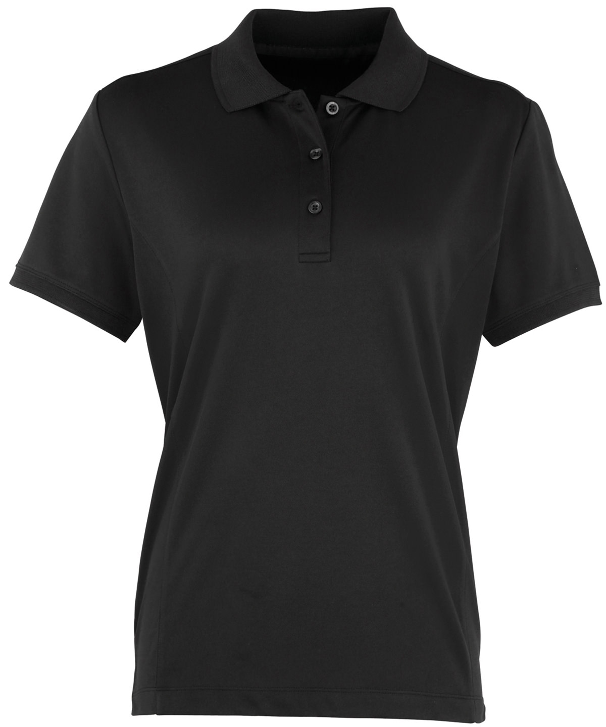 PR616 Women’s Coolchecker® piqué polo Black