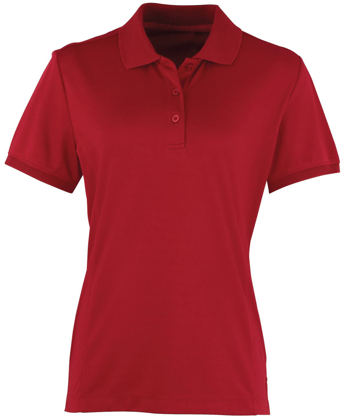PR616 Women’s Coolchecker® piqué polo Red