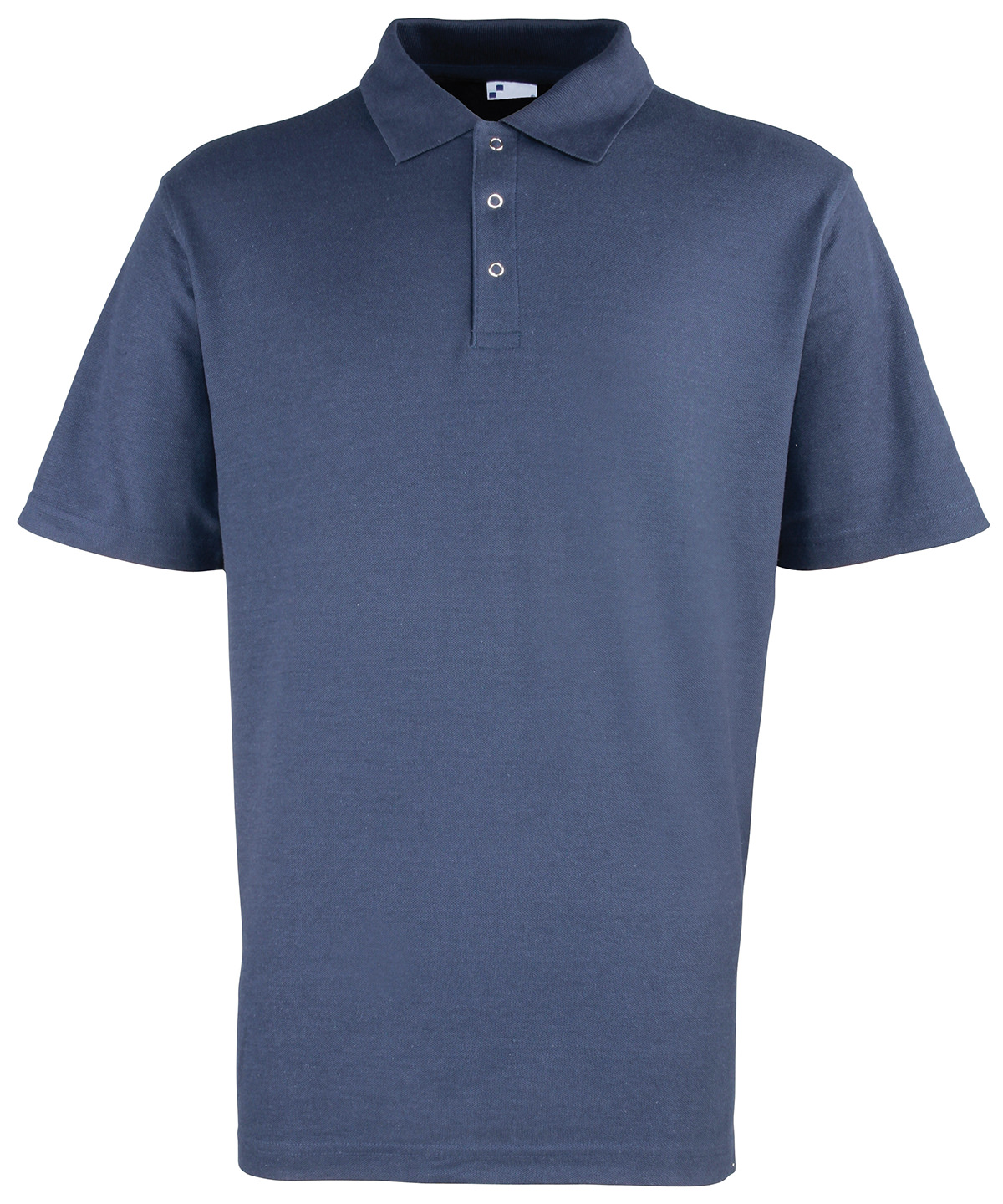PR610 Stud polo Blue