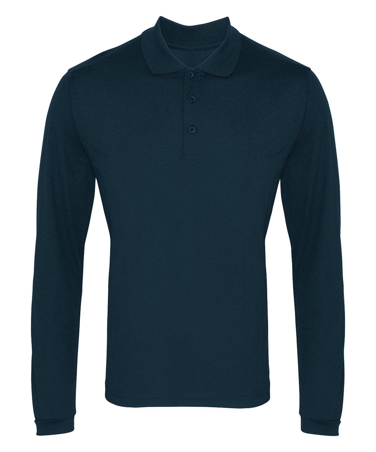 PR617 Long sleeve Coolchecker® piqué polo Blue PR617 Long sleeve Coolchecker® piqué polo Blue