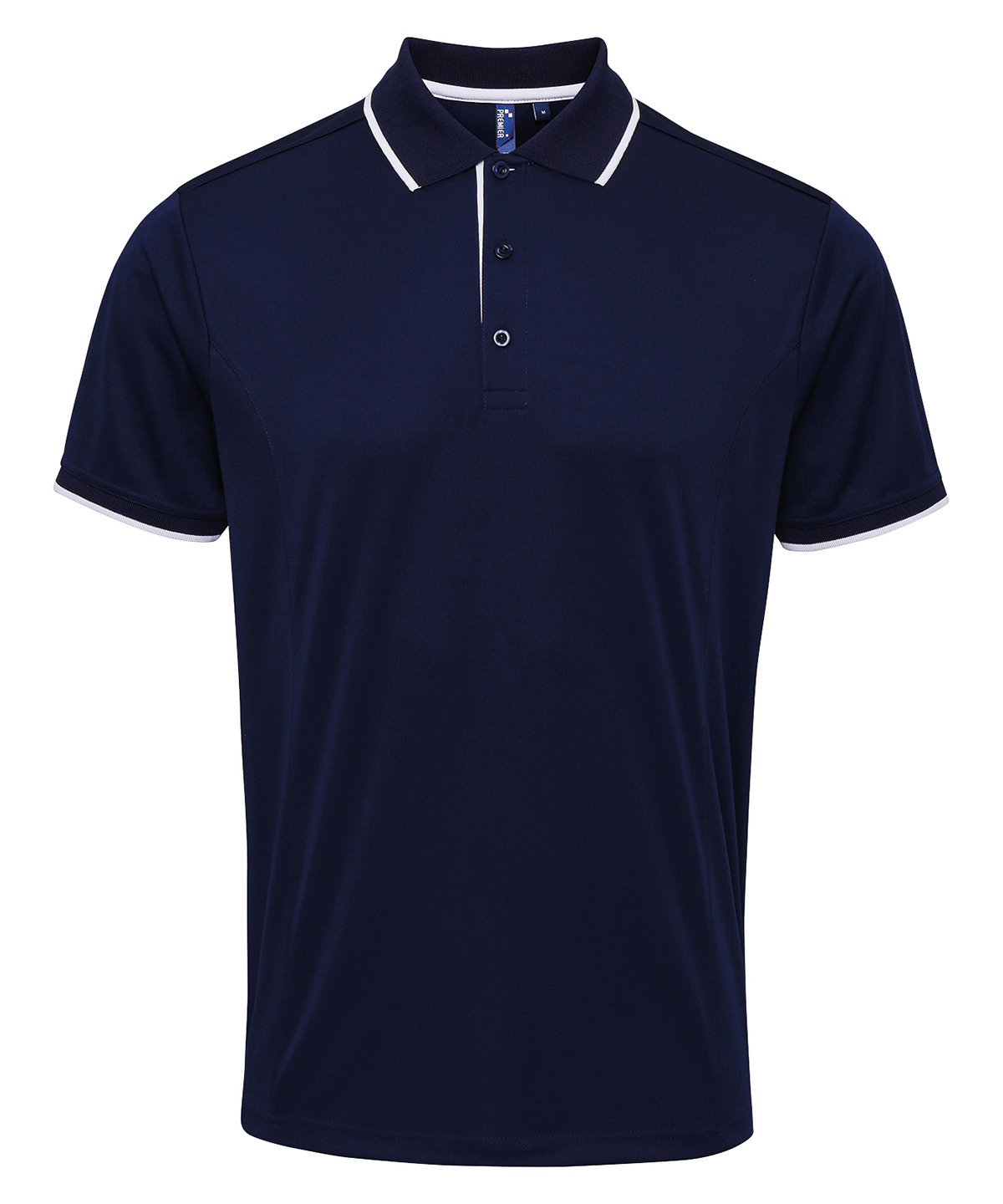 PR618 Contrast Coolchecker® polo Blue