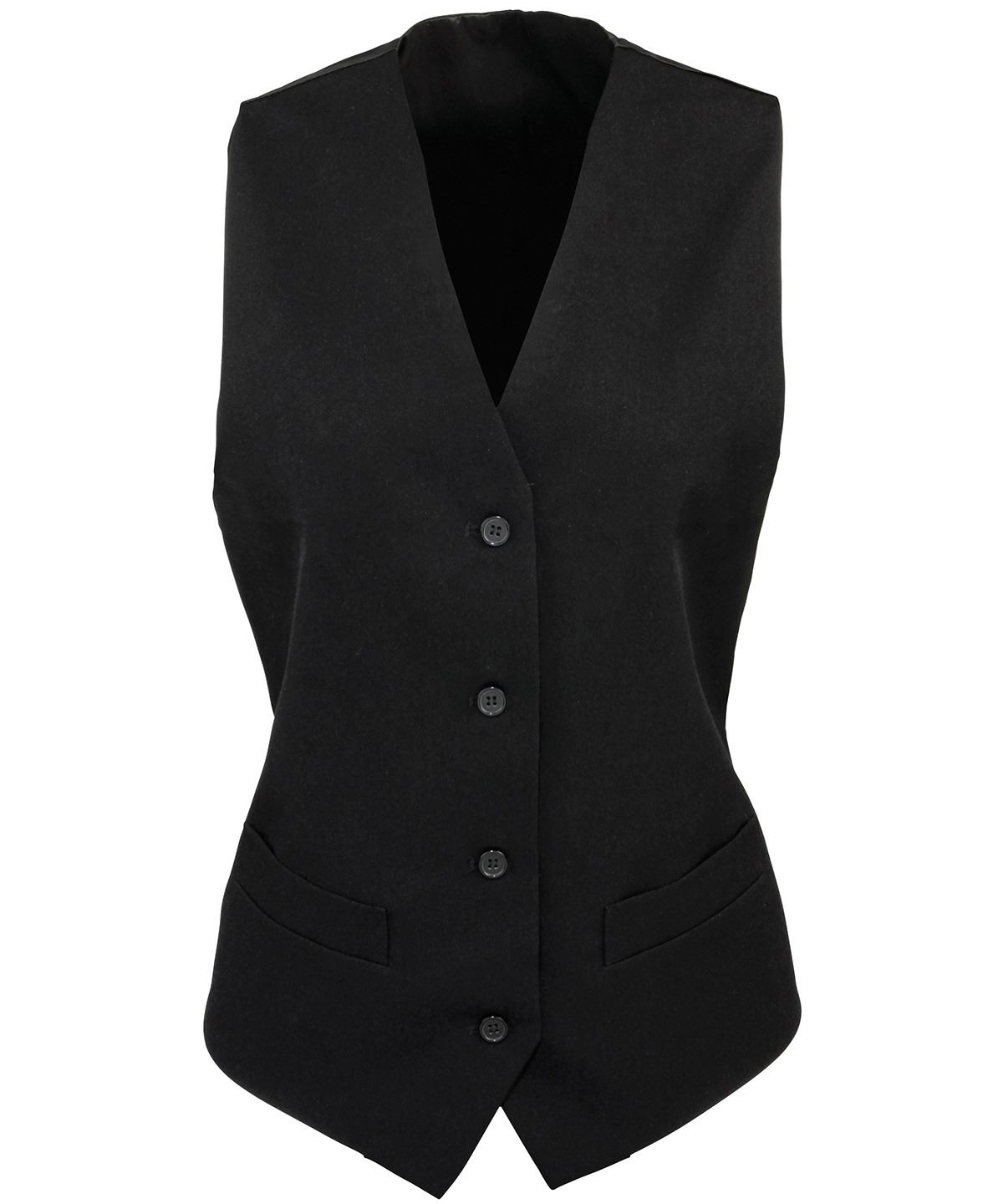 PR623 Women’s lined polyester waistcoat Black