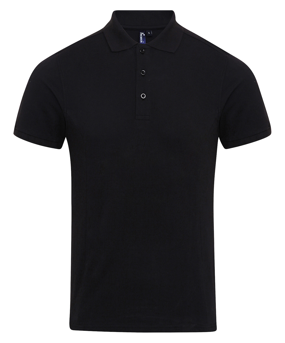 PR630 Coolchecker® plus piqué polo Black PR630 Coolchecker® plus piqué polo Black