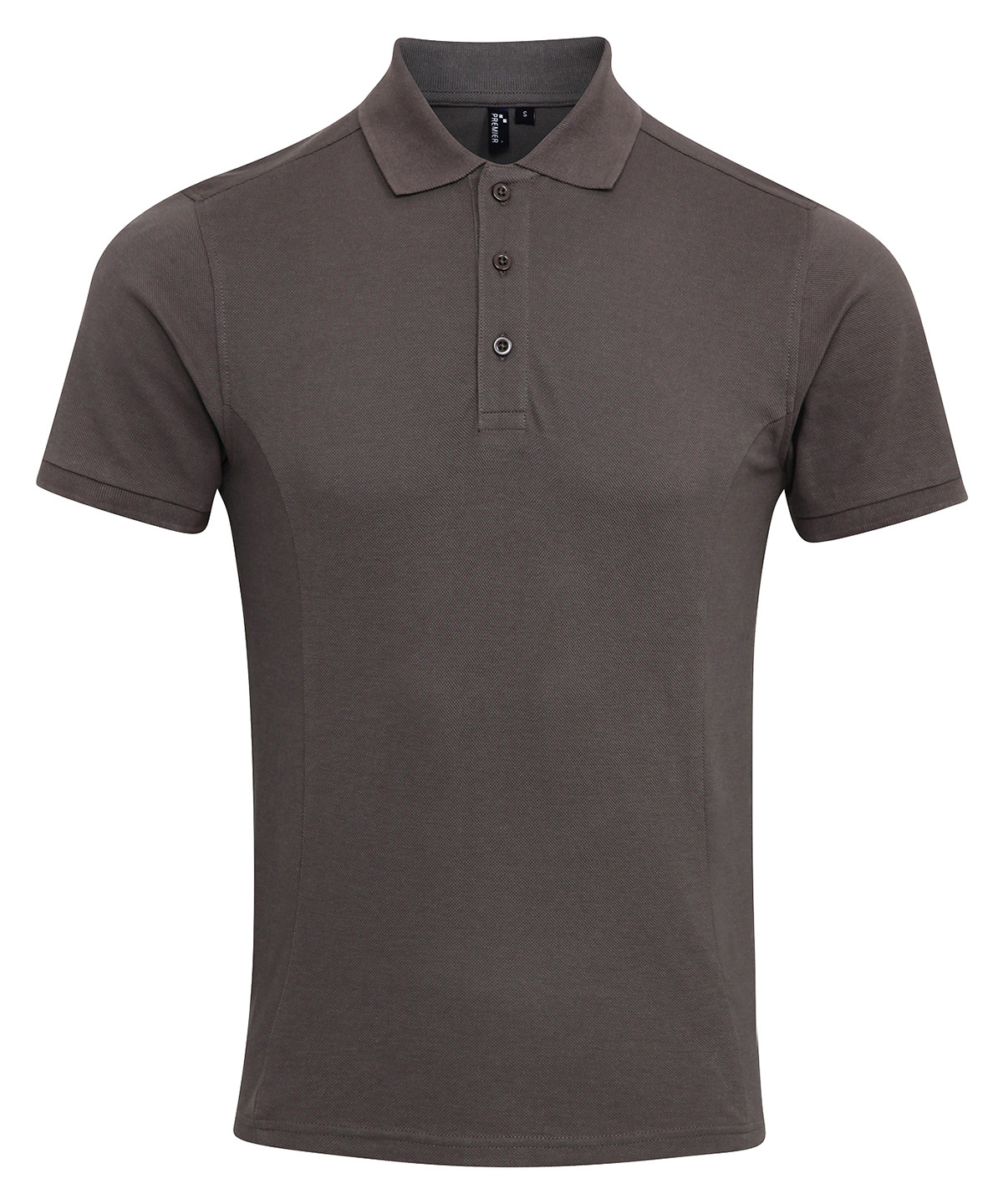 PR630 Coolchecker® plus piqué polo Grey PR630 Coolchecker® plus piqué polo Grey