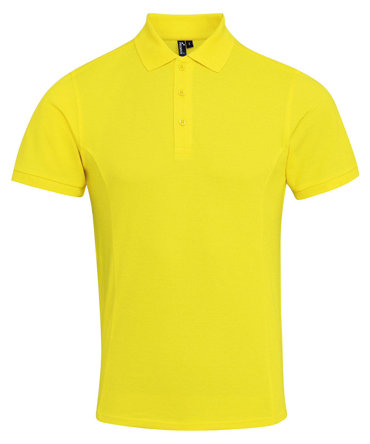 PR630 Coolchecker® plus piqué polo Yellow PR630 Coolchecker® plus piqué polo Yellow