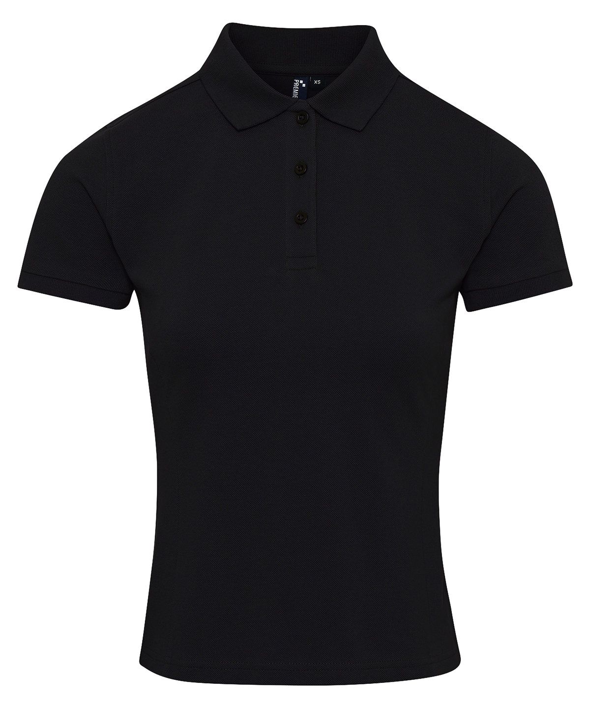PR632 Women’s Coolchecker® plus piqué polo Black PR632 Women’s Coolchecker® plus piqué polo Black