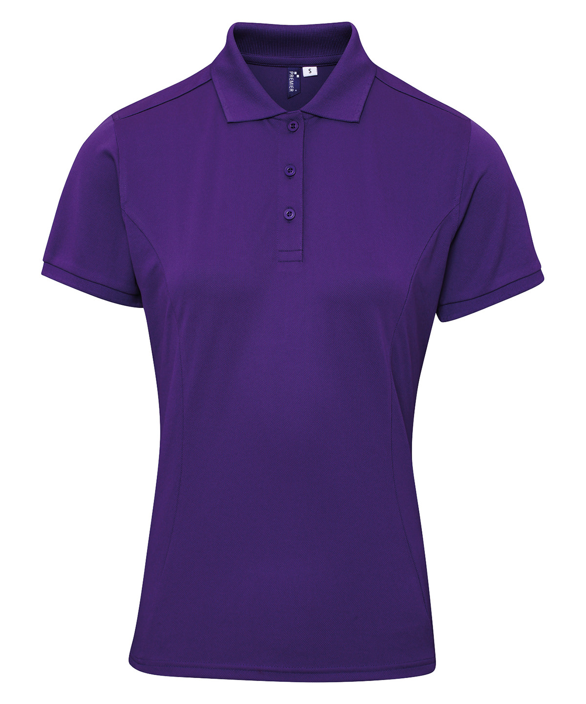 PR632 Women’s Coolchecker® plus piqué polo Purple PR632 Women’s Coolchecker® plus piqué polo Purple
