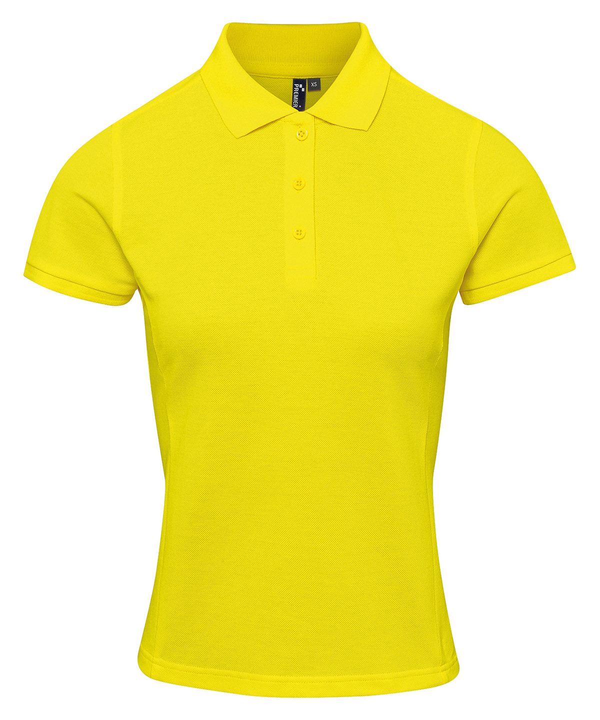 PR632 Women’s Coolchecker® plus piqué polo Yellow PR632 Women’s Coolchecker® plus piqué polo Yellow