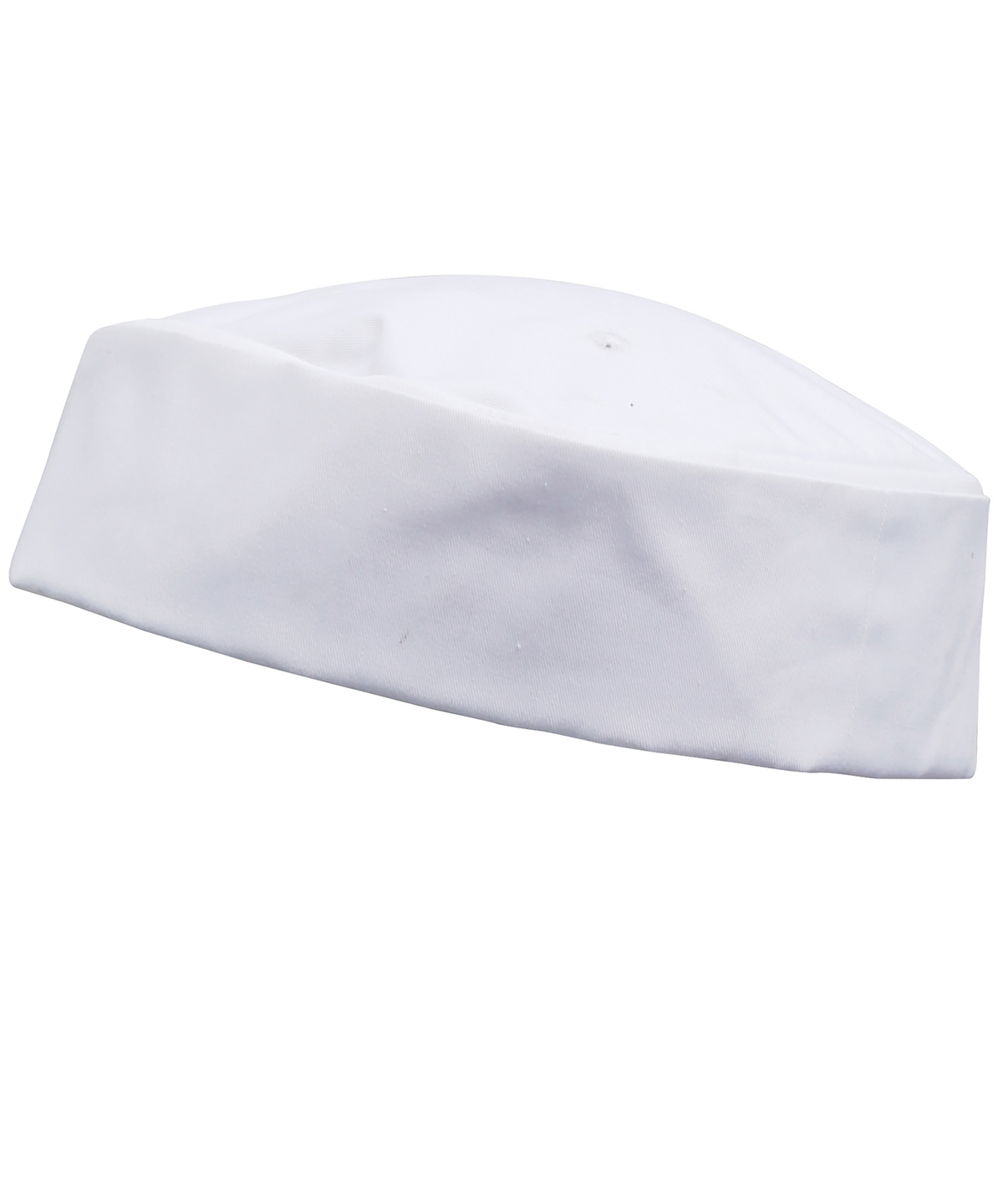 PR648 Turn-up chef’s hat White