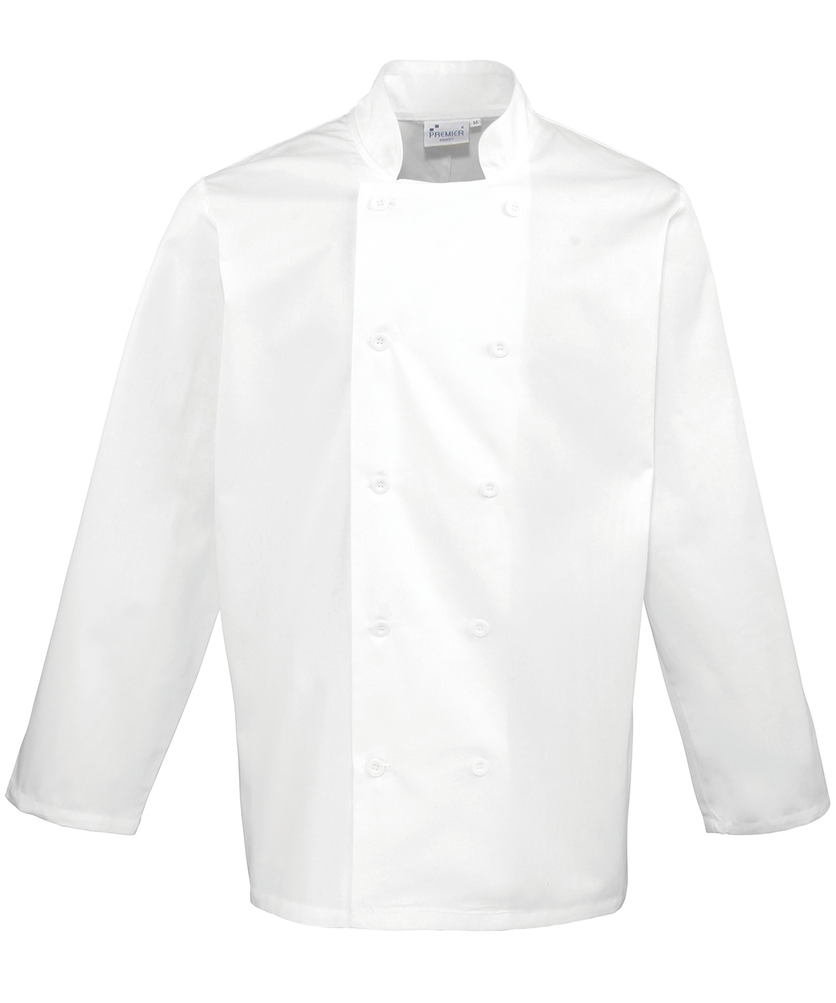 PR657 Long sleeve chef’s jacket White