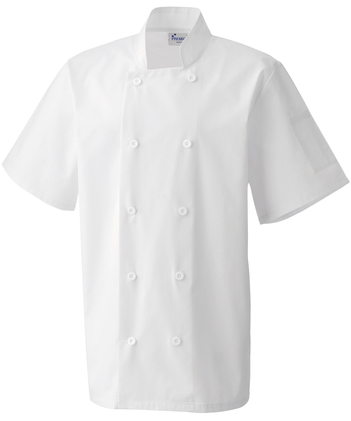 PR656 Short sleeve chef’s jacket White