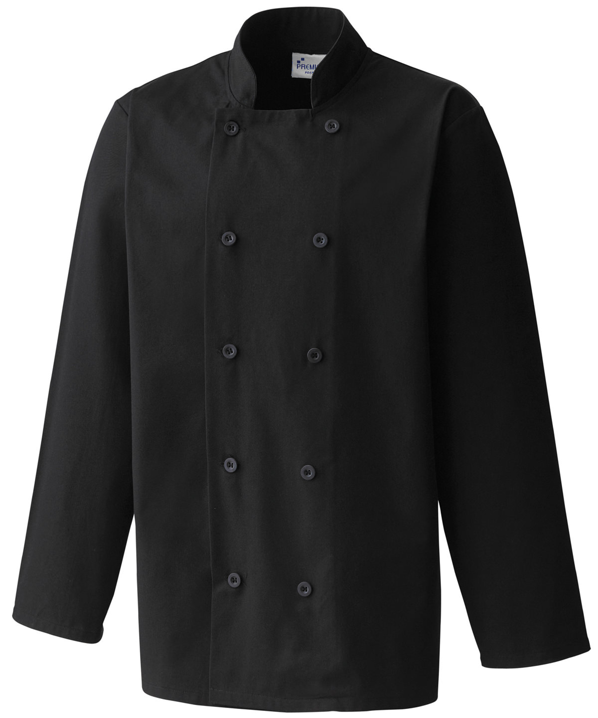 PR657 Long sleeve chef’s jacket Black