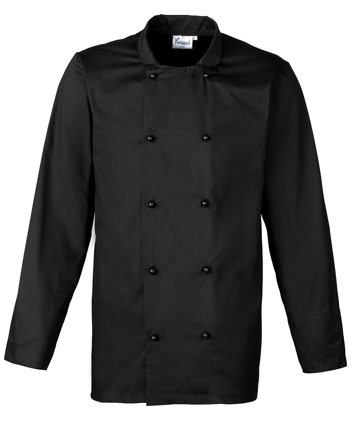 PR661 Cuisine long sleeve chef’s jacket Black PR661 Cuisine long sleeve chef’s jacket Black