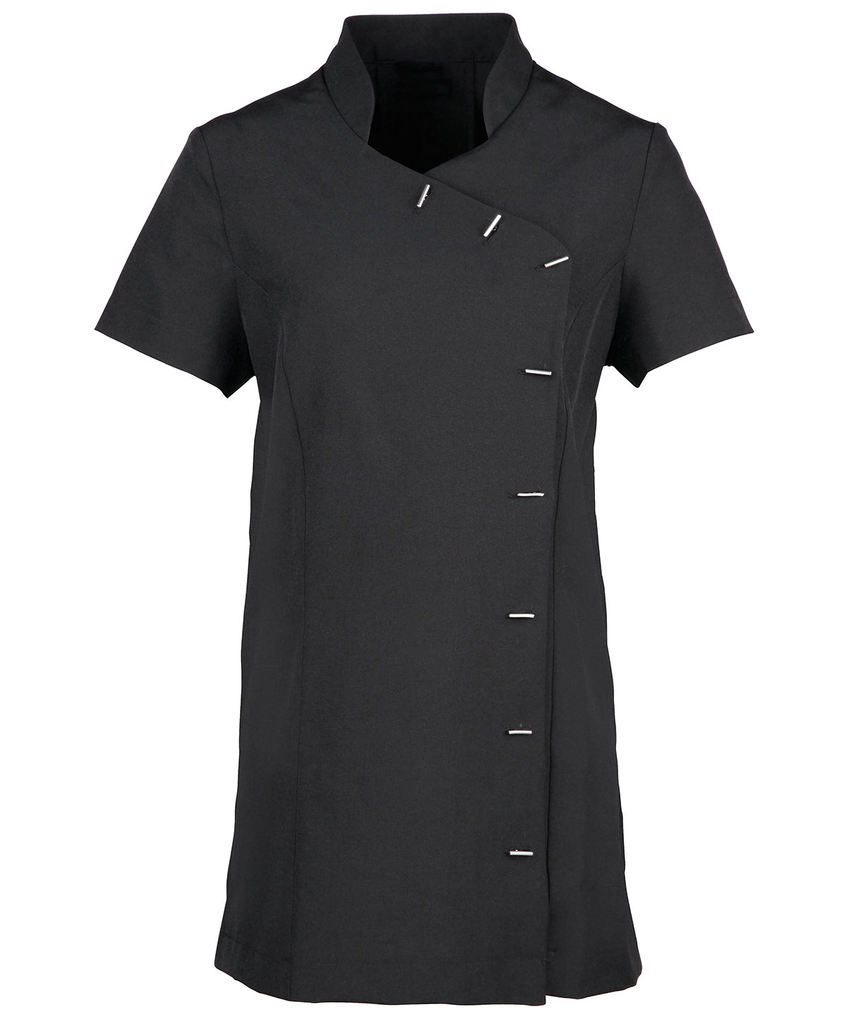 PR682 Orchid beauty and spa tunic Black