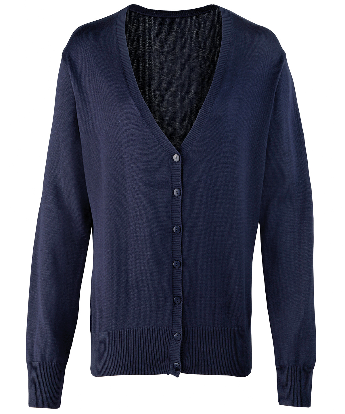 PR697 Women’s button-through knitted cardigan Blue PR697 Women’s button-through knitted cardigan Blue