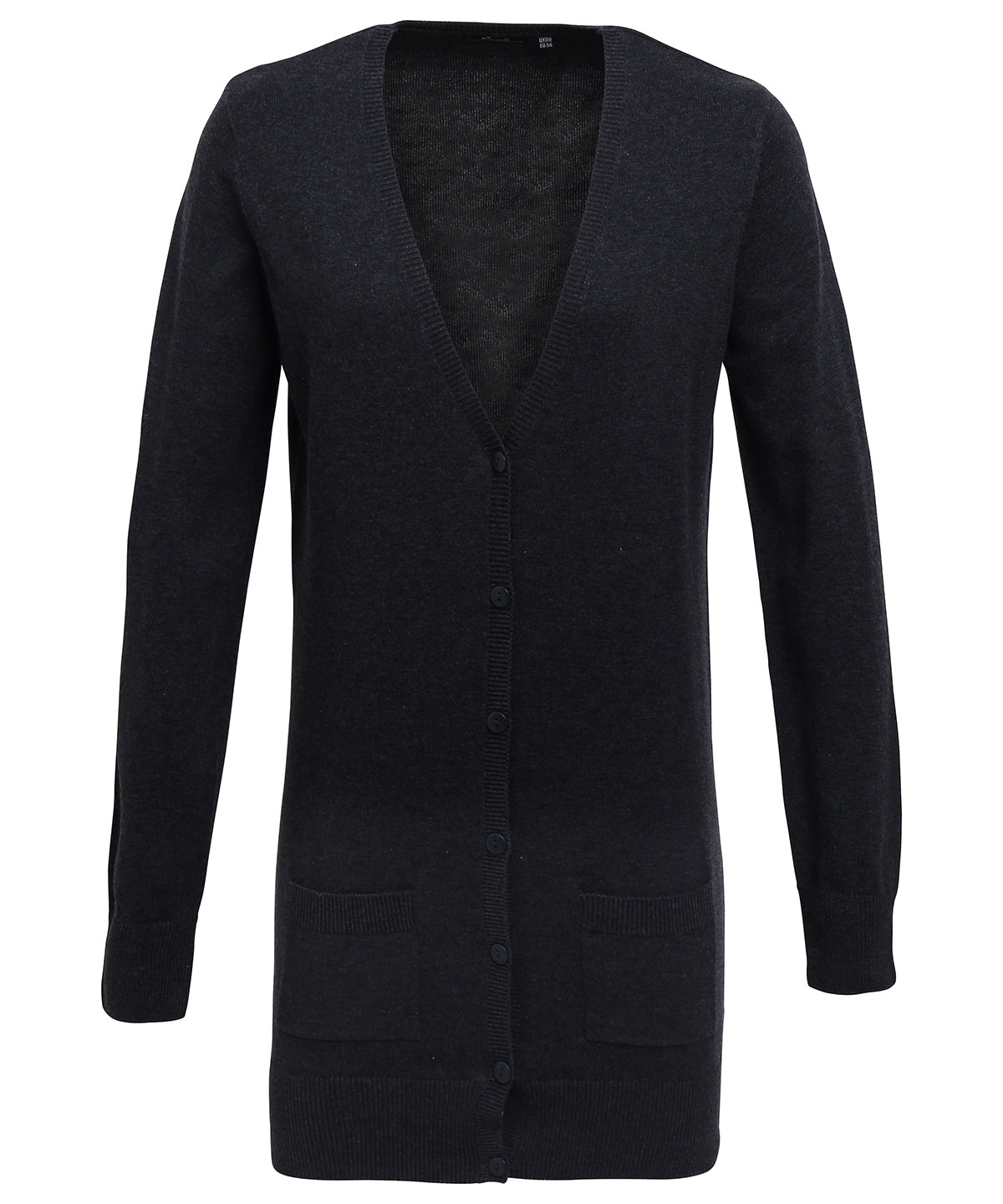 PR698 Women’s longline knitted cardigan Grey PR698 Women’s longline knitted cardigan Grey