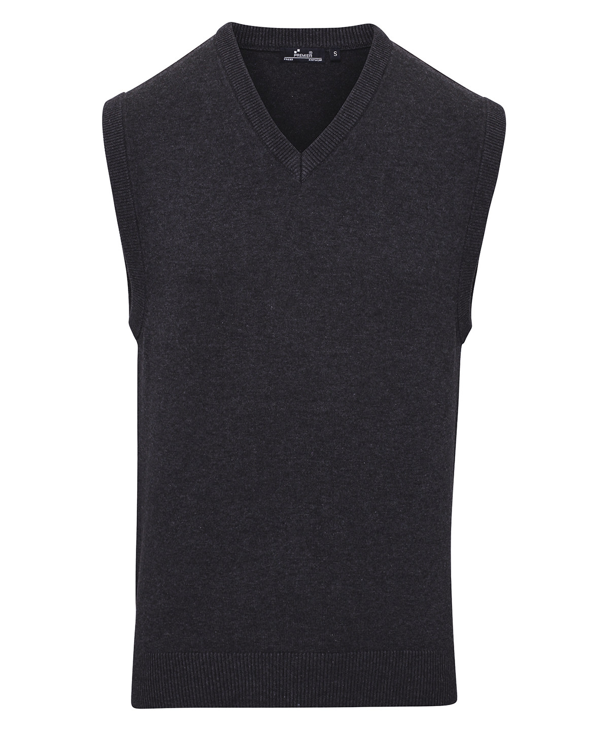 PR699 Sleeveless knitted sweater Grey PR699 Sleeveless knitted sweater Grey