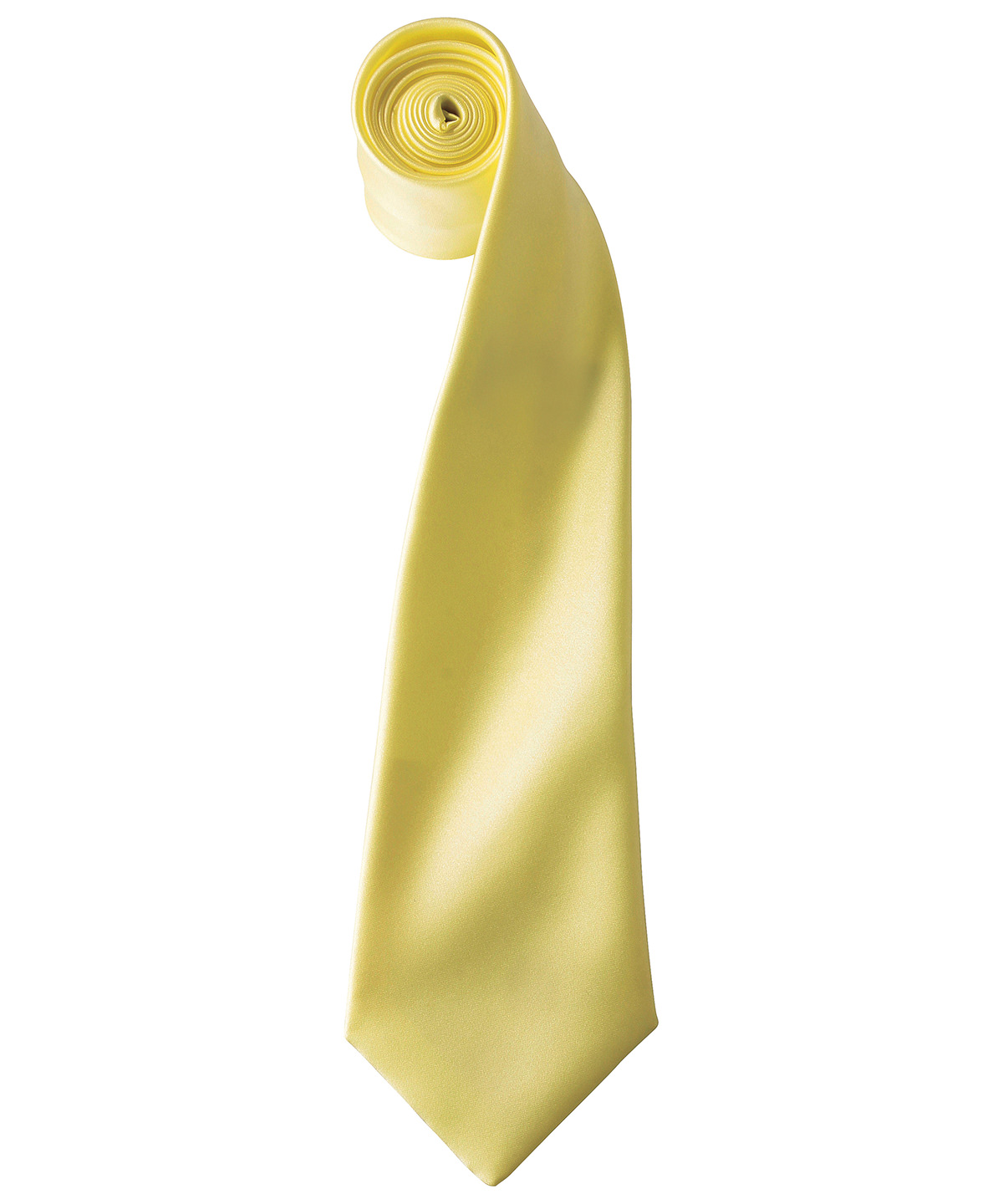 PR750 ‘Colours’ satin tie Yellow