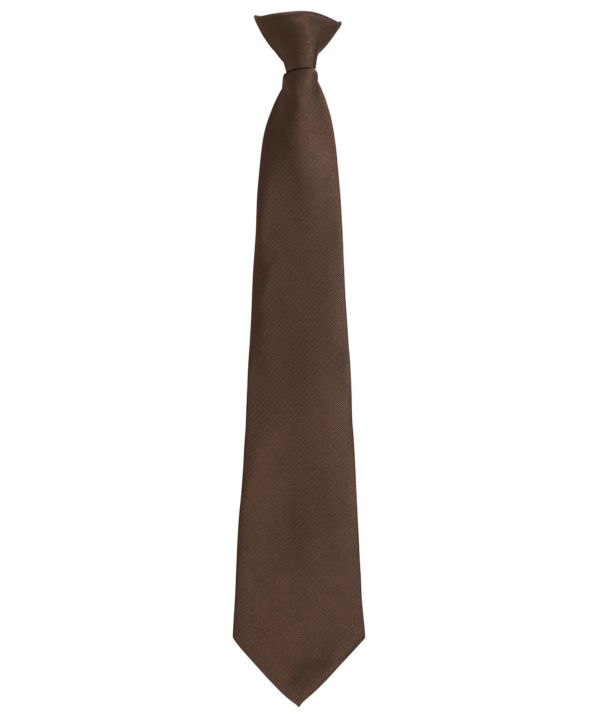 PR785 ‘Colours Originals’ fashion clip tie Brown