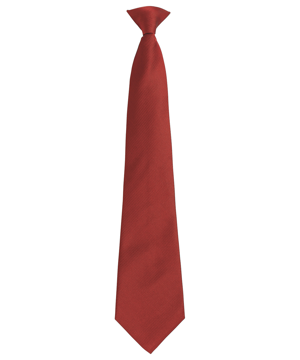 PR785 ‘Colours Originals’ fashion clip tie Red
