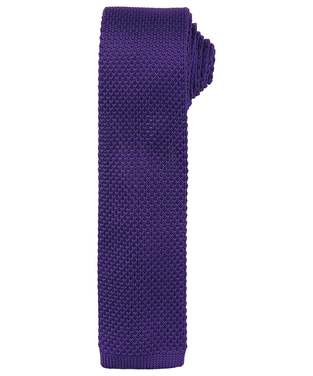 PR789 Slim knitted tie Purple