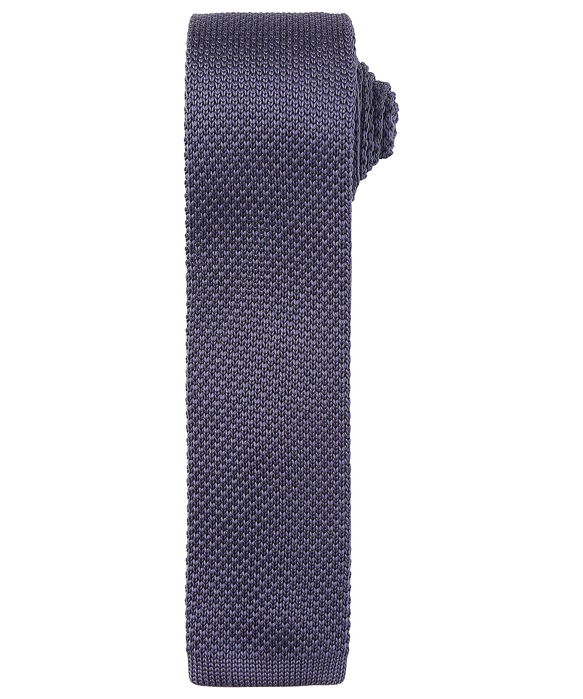 PR789 Slim knitted tie Grey