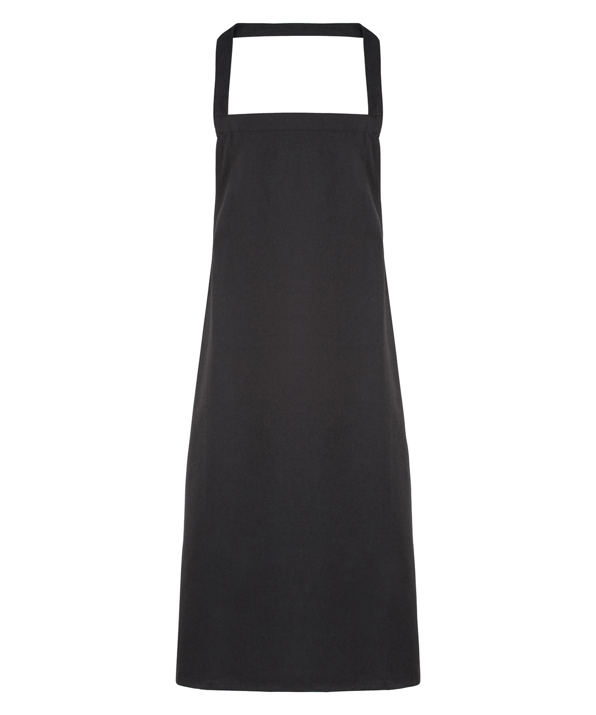 PR102 100% Organic Cotton Bib Apron Black