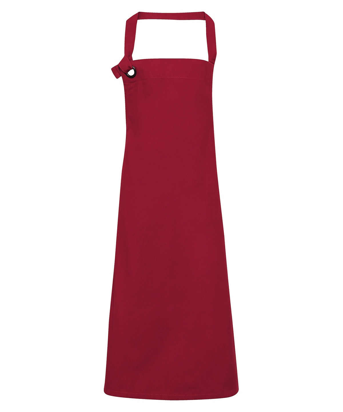 PR130 Calibre heavy cotton canvas bib apron Red