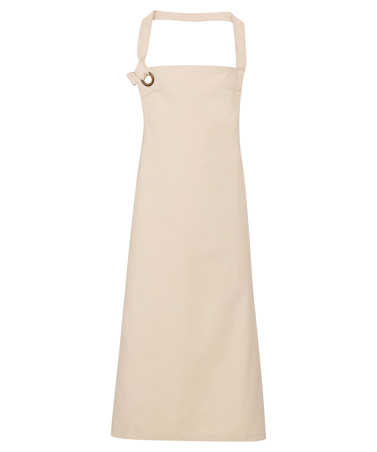 PR130 Calibre heavy cotton canvas bib apron Neutral