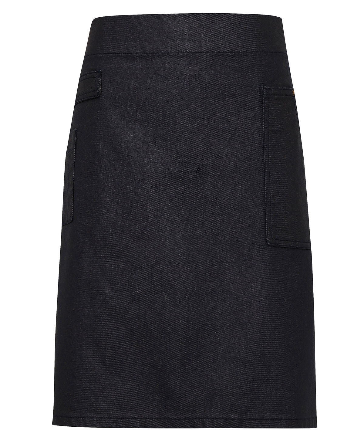 PR135 Division waxed-look denim waist apron Blue PR135 Division waxed-look denim waist apron Blue