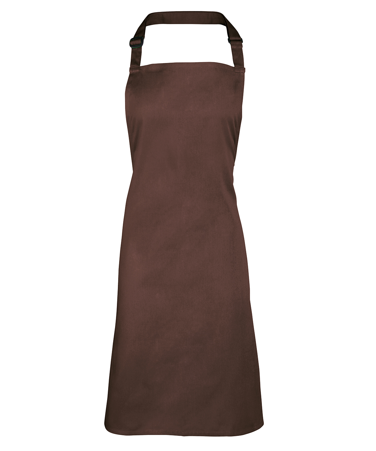PR150 Colours bib apron Brown PR150 Colours bib apron Brown