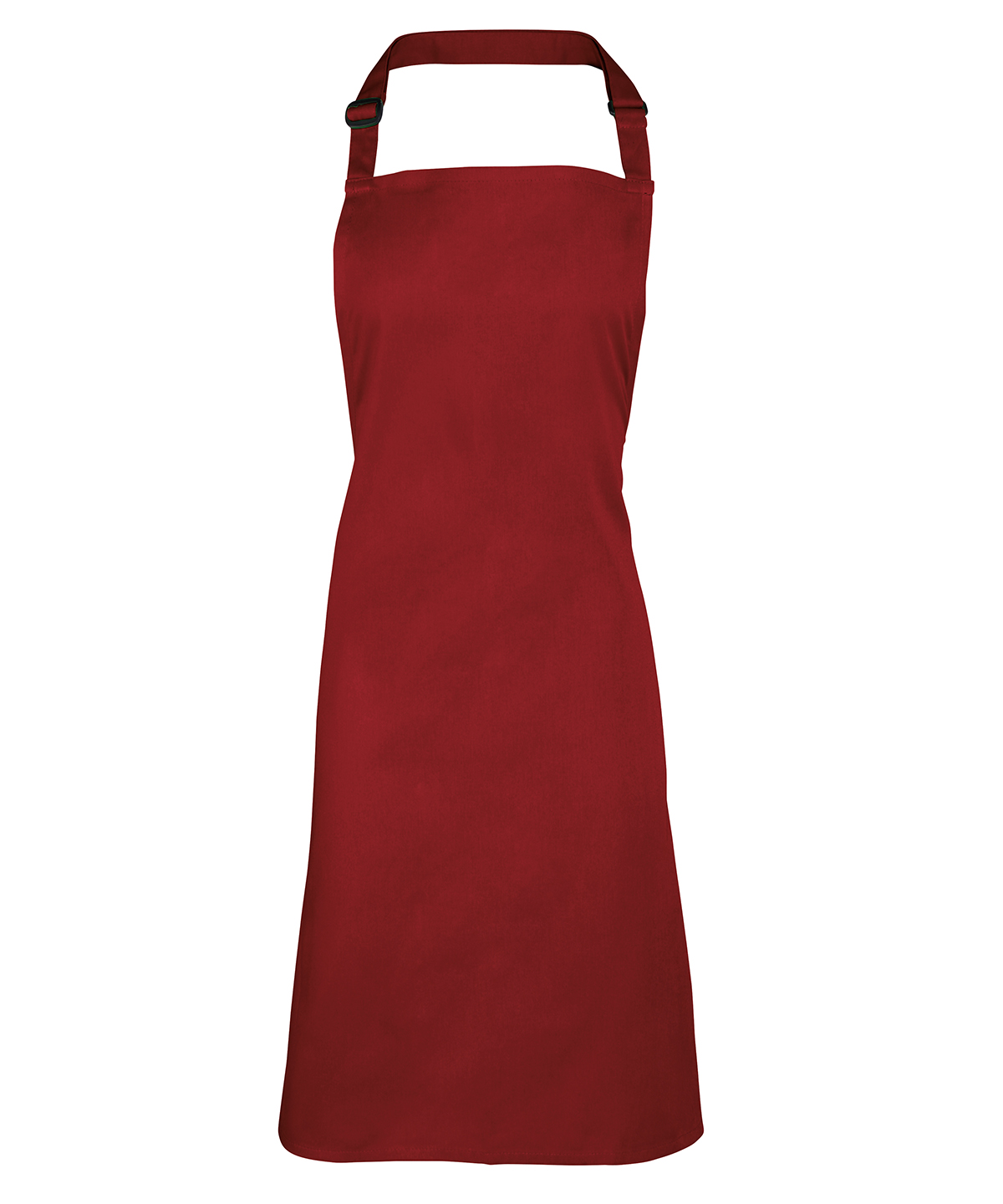 PR150 Colours bib apron Red PR150 Colours bib apron Red