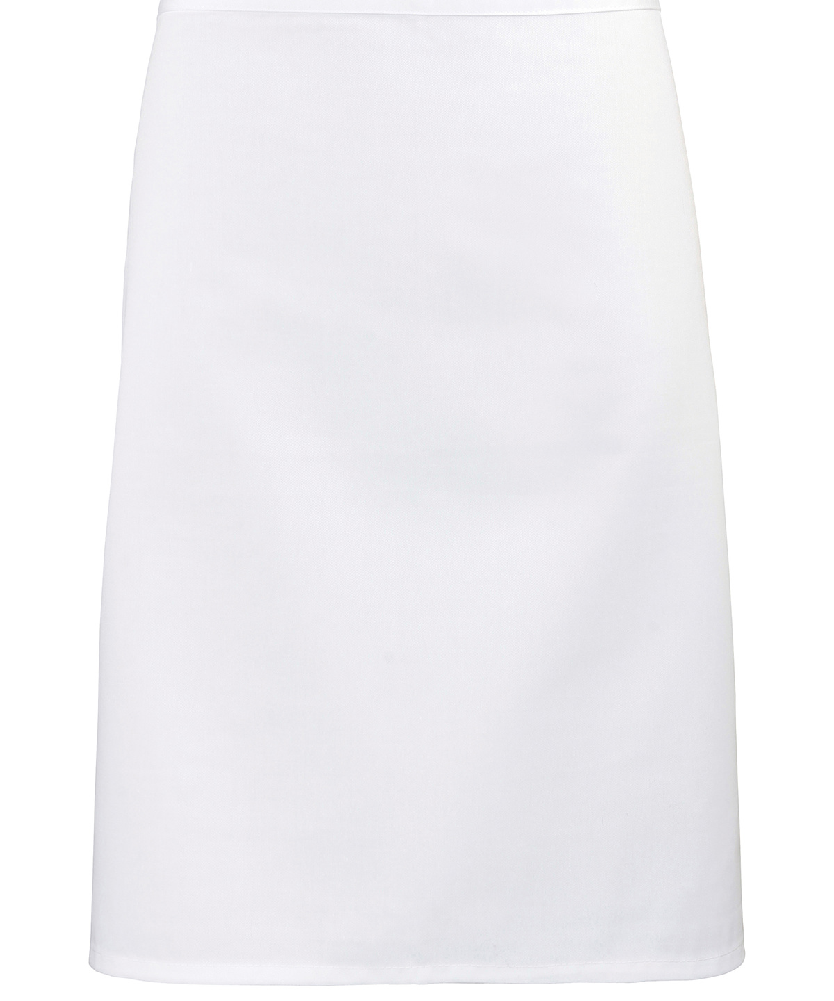 PR151 Colours mid-length apron White PR151 Colours mid-length apron White