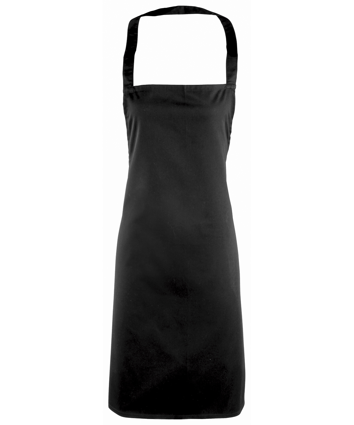 PR165 Essential bib apron Black PR165 Essential bib apron Black