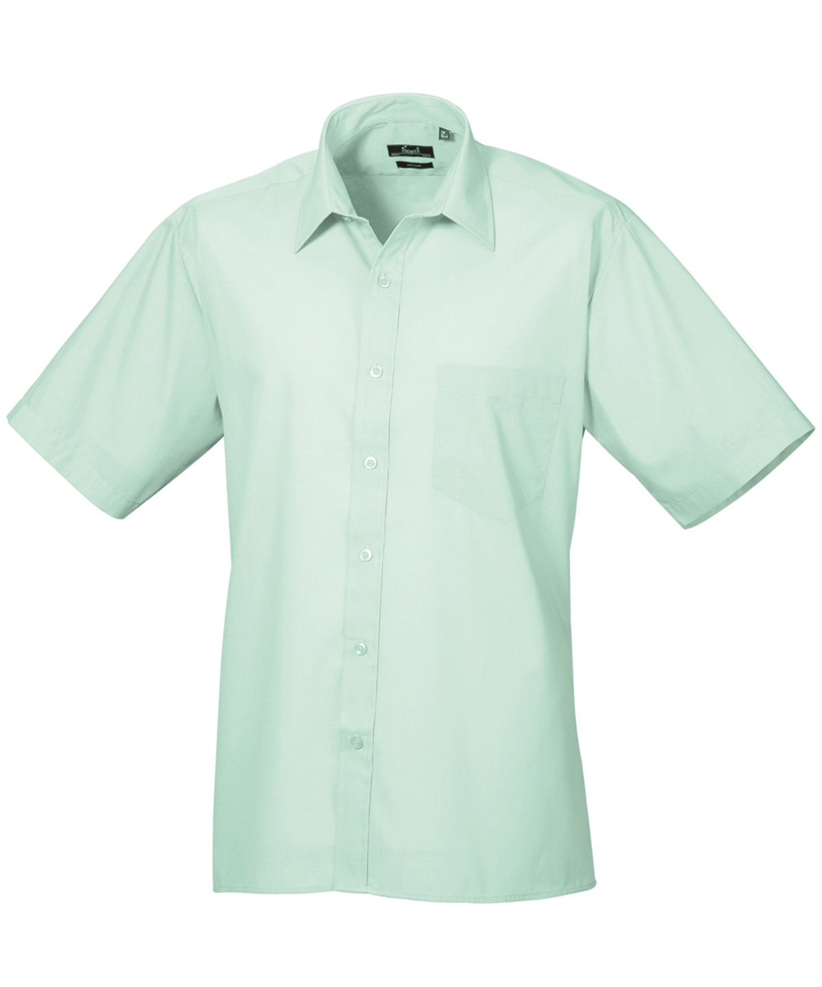 PR202 Short sleeve poplin shirt Blue PR202 Short sleeve poplin shirt Blue