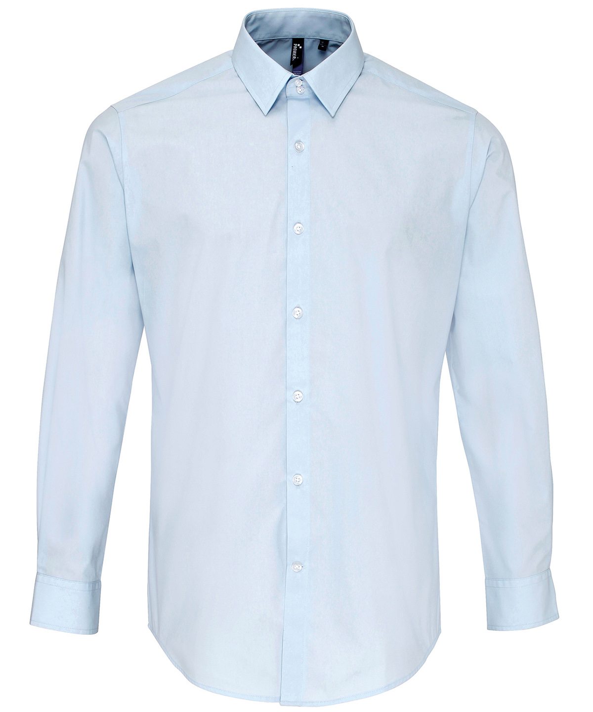 PR207 Supreme poplin long sleeve shirt Blue PR207 Supreme poplin long sleeve shirt Blue